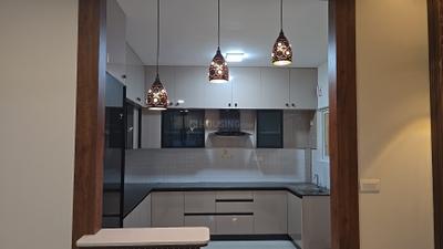 Kitchen Image of 2000 Sq.ft 4 BHK Apartment / Flat for rent in Adarsh Greens, Kogilu Bengaluru for Rs. 65000