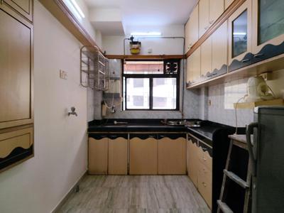 Kitchen Image of 980 Sq.ft 2 BHK Apartment / Flat for rent in Shivdham Complex, Malad East Mumbai for Rs. 49900