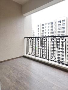 Balcony Image of 1380 Sq.ft 3 BHK Apartment / Flat for rent in Nyati Era III, Dhanori Pune for Rs. 34000