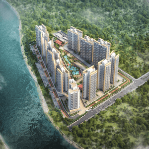Image of 1080 Sq.ft 2 BHK Apartment / Flat for sale in Puravankara Silversands, Mundhwa, Pune for Rs. 8500000