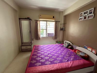 Bedroom Image of 1238 Sq.ft 2 BHK Apartment / Flat for rent in Ramdev Nagar Ahmedabad for Rs. 30000