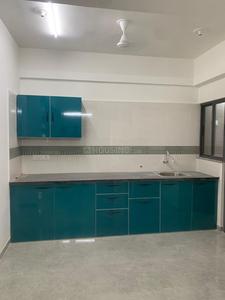 Kitchen Image of 1700 Sq.ft 3 BHK Apartment / Flat for rent in Vishwanath Maher Select, Shela Ahmedabad for Rs. 25999