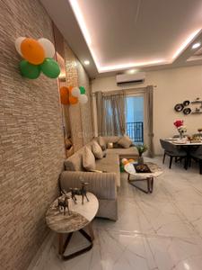 Living Room Image of 1350 Sq.ft 3 BHK Apartment / Flat for sale in Fusion The Brook, Noida Extension Greater Noida for Rs. 13500000