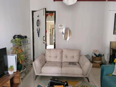 Living Room Image of 1200 Sq.ft 2 BHK Apartment / Flat for rent in B and M Atlantis, Ghansoli Navi Mumbai for Rs. 55000