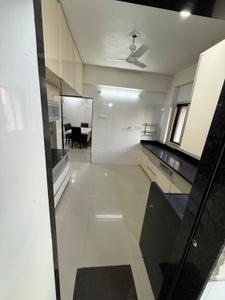 Kitchen Image of 2200 Sq.ft 3 BHK Apartment / Flat for rent in Arihant Nandini Heights, Paldi Ahmedabad for Rs. 48000