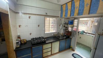 Kitchen Image of 1225 Sq.ft 2 BHK Apartment / Flat for rent in Satyam Status , Jodhpur Ahmedabad for Rs. 35000