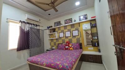 Bedroom Image of 1200 Sq.ft 2 BHK Independent House for rent in Adhewada Bhavnagar for Rs. 22000