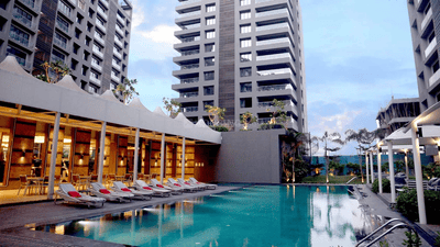 Image of 1207 Sq.ft 3 BHK Apartment / Flat for sale in Avadh Copper Stone, Dumas, Surat for Rs. 8600000