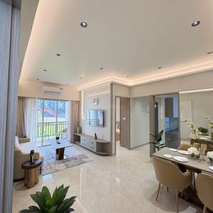 Hall Image of 1050 Sq.ft 2 BHK Apartment / Flat for sale in Shelar Supremus, Kalyan West Kalyan for Rs. 9851000