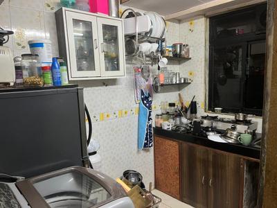 Kitchen Image of 450 Sq.ft 1 RK Apartment / Flat for sale in Airoli Navi Mumbai for Rs. 4800000