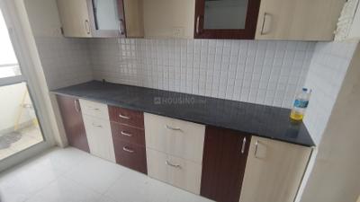Kitchen Image of 950 Sq.ft 2 BHK Apartment / Flat for rent in Pinnacle D Dreams, Nipania Indore for Rs. 23000