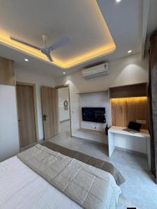 Bedroom Image of 750 Sq.ft 1 BHK Apartment / Flat for rent in Adani Aster Neo, Shantigram Ahmedabad for Rs. 15000