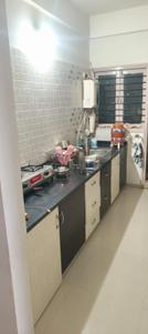 Kitchen Image of 1500 Sq.ft 2 BHK Apartment / Flat for sale in Vastral Ahmedabad for Rs. 4000000