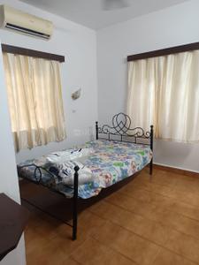 Bedroom Image of 1500 Sq.ft 3 BHK Apartment / Flat for rent in Saligao Goa for Rs. 45000
