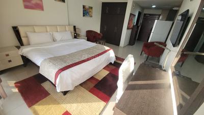 Bedroom Image of 416 Sq.ft 1 RK Apartment / Flat for sale in Arjan-Dubailand Dubai for Rs. 17275000
