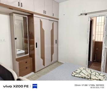 Bedroom Image of 1000 Sq.ft 2 BHK Builder Floor for rent in Munnekollal Bengaluru for Rs. 45000