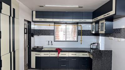 Kitchen Image of 1458 Sq.ft 3 BHK Apartment / Flat for sale in Happy Home Nakshatra Heights, Pal Gam Surat for Rs. 5750000