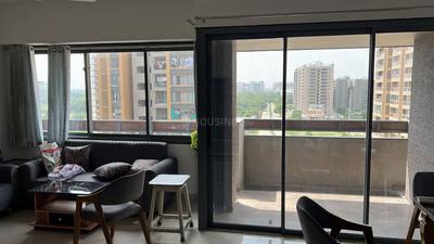 Hall Image of 2916 Sq.ft 3 BHK Apartment / Flat for rent in Altezza, Sargasan Gandhinagar for Rs. 47000