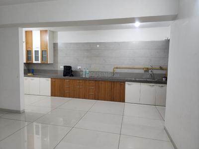 Kitchen Image of 3500 Sq.ft 4 BHK Apartment / Flat for rent in Olive Greens, Gota Ahmedabad for Rs. 51000