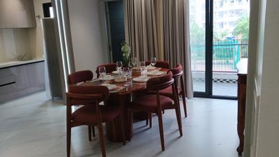 Dining Area Image of 1590 Sq.ft 3 BHK Apartment / Flat for sale in Mansarovar Jaipur for Rs. 9500000