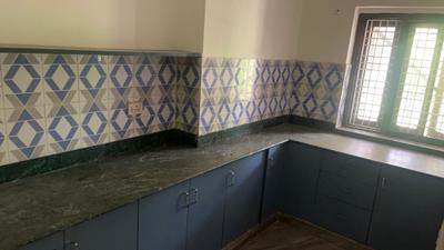 Kitchen Image of 1500 Sq.ft 3 BHK Builder Floor for rent in Shastripuram Agra for Rs. 12000