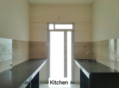 Kitchen Image of 427 Sq.ft 1 BHK Apartment / Flat for rent in Godrej Upavan, Bhiwandi Thane for Rs. 13000