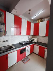 Kitchen Image of 965 Sq.ft 2 BHK Apartment / Flat for rent in Divyansh Flora, Noida Extension Greater Noida for Rs. 20000