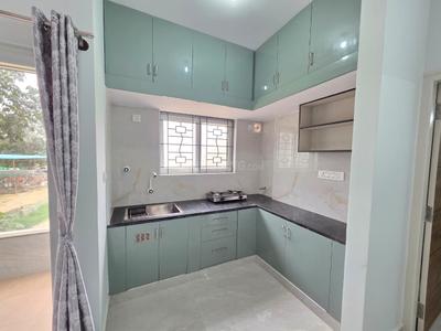 Kitchen Image of 650 Sq.ft 1 BHK Apartment / Flat for rent in Whitefield Bengaluru for Rs. 23000