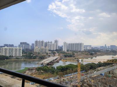 Balcony Image of 550 Sq.ft 1 BHK Apartment / Flat for rent in Duville Riverdale Heights, Kharadi Pune for Rs. 25000