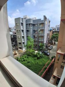 Balcony Image of 1350 Sq.ft 3 BHK Apartment / Flat for sale in Chinar Park Kolkata for Rs. 8100000