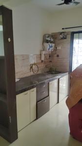 Kitchen Image of 610 Sq.ft 1 BHK Apartment / Flat for rent in Sumit Greendale, Virar West Virar for Rs. 10000