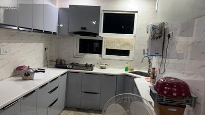 Kitchen Image of 1080 Sq.ft 3 BHK Apartment / Flat for sale in Nangloi New Delhi for Rs. 7000000
