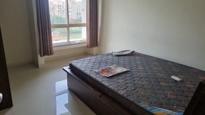 Bedroom Image of 1300 Sq.ft 3 BHK Apartment / Flat for rent in Nyati Enchante, Wadgaon Sheri Pune for Rs. 48000