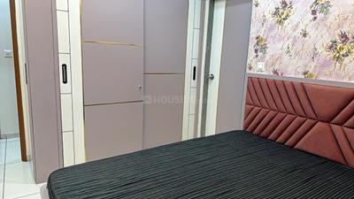 Bedroom Image of 1500 Sq.ft 3 BHK Apartment / Flat for rent in Adani Amogha, Shantigram Ahmedabad for Rs. 55000