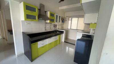 Kitchen Image of 1350 Sq.ft 3 BHK Apartment / Flat for rent in Chirag Grande View 7, Ambegaon Budruk Pune for Rs. 35000