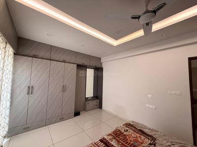 Bedroom Image of 1500 Sq.ft 3 BHK Apartment / Flat for rent in Orchid Skyrise, Harni Vadodara for Rs. 60000