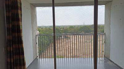 Balcony Image of 2430 Sq.ft 4 BHK Apartment / Flat for rent in Sheetal Vedika E Series, PDPU Road Gandhinagar for Rs. 25000