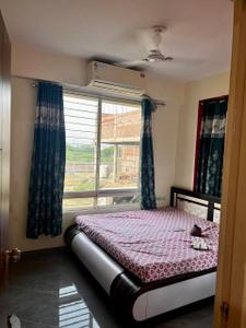Bedroom Image of 1215 Sq.ft 2 BHK Apartment / Flat for rent in Siddharth Icon, Tragad Ahmedabad for Rs. 29000