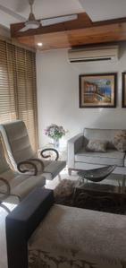 Living Room Image of 1800 Sq.ft 3 BHK Builder Floor for rent in Safdarjung Enclave New Delhi for Rs. 170000