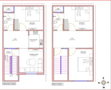 Image of 540 Sq.ft 3 BHK Villa for sale in Vatika, Jaipur for Rs. 4900000