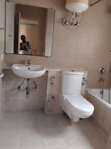 Image of 2200 Sq.ft 3.5 BHK Apartment / Flat for rent in Unitech Uniworld City, New Town, Kolkata for Rs. 46000