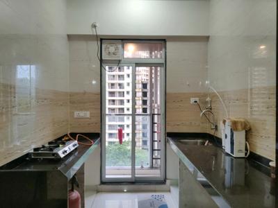 Kitchen Image of 845 Sq.ft 2 BHK Apartment / Flat for rent in Rutu Enclave, Kasarvadavali Thane for Rs. 25000