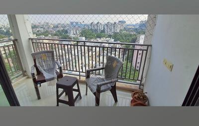 Balcony Image of 1683 Sq.ft 3 BHK Apartment / Flat for sale in Sahajanand Oasis, Memnagar Ahmedabad for Rs. 12500000