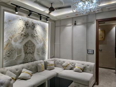 Living Room Image of 810 Sq.ft 3 BHK Apartment / Flat for sale in Dwarka Mor New Delhi for Rs. 5000000