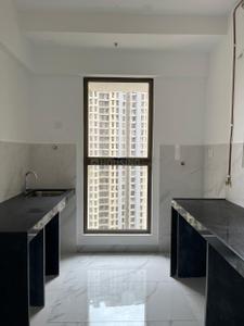 Kitchen Image of 650 Sq.ft 1 BHK Apartment / Flat for sale in Raymond Realty Ten X Habitat, Thane West Thane for Rs. 9000000