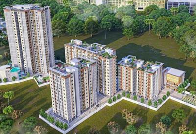 Image of 1140 Sq.ft 3 BHK Apartment / Flat for sale in Diamond City , Phulnakhara, Cuttack for Rs. 12700000
