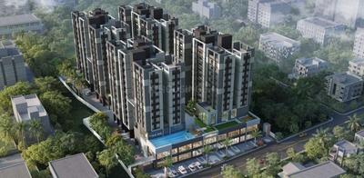 Image of 1110 Sq.ft 3 BHK Apartment / Flat for sale in Himanga Bhawani Square One, Barasat, Kolkata for Rs. 4500000