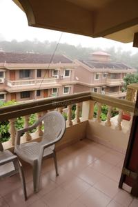Balcony Image of 484 Sq.ft 1 BHK Apartment / Flat for sale in Candolim Goa for Rs. 5500000