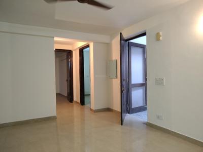 Living Room Image of 900 Sq.ft 2 BHK Builder Floor for rent in Freedom Fighters Enclave New Delhi for Rs. 27000