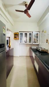 Kitchen Image of 765 Sq.ft 1 BHK Apartment / Flat for sale in Gota Ahmedabad for Rs. 4100000